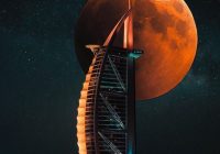 Imagini spectaculoase cu eclipsa de lună 2018